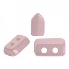 Les perles par Puca® Piros Perlen Opaque light rose ceramic look 03000/14494